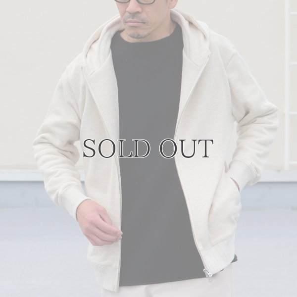 画像3: 30/8 吊り裏毛 スタンド フードZIPパーカー【MADE IN JAPAN】【送料無料】『日本製』 / Upscape Audience