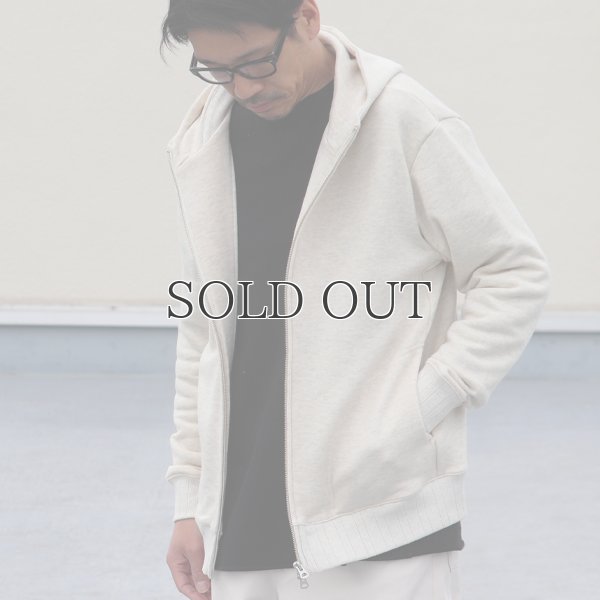 画像4: 30/8 吊り裏毛 スタンド フードZIPパーカー【MADE IN JAPAN】【送料無料】『日本製』 / Upscape Audience