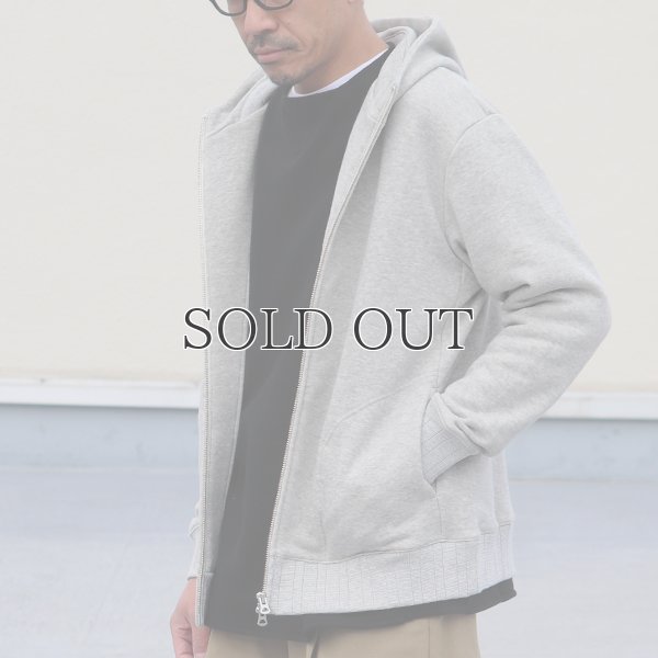 画像4: 30/8 吊り裏毛 スタンド フードZIPパーカー【MADE IN JAPAN】【送料無料】『日本製』 / Upscape Audience