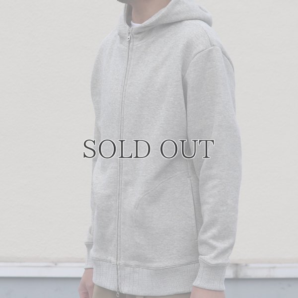 画像9: 30/8 吊り裏毛 スタンド フードZIPパーカー【MADE IN JAPAN】【送料無料】『日本製』 / Upscape Audience