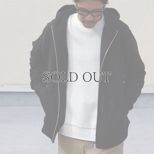 画像7: 30/8 吊り裏毛 スタンド フードZIPパーカー【MADE IN JAPAN】【送料無料】『日本製』 / Upscape Audience