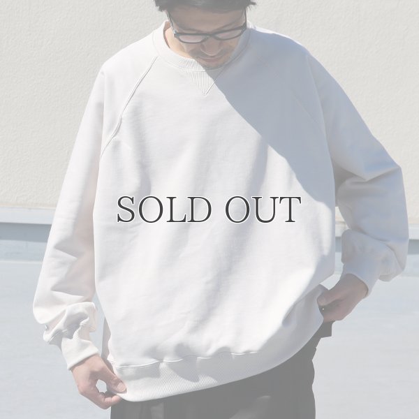 画像14: 「尾州」16オンス ハードコンパクト ヘビー裏毛 ラグラン XL ガゼットクルーネック スウェット【MADE IN JAPAN】【送料無料】『日本製』 / Upscape Audience