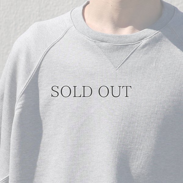 画像18: 「尾州」16オンス ハードコンパクト ヘビー裏毛 ラグラン XL ガゼットクルーネック スウェット【MADE IN JAPAN】【送料無料】『日本製』 / Upscape Audience