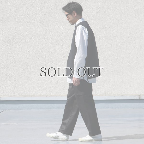 画像13: 綿麻ビンテージソフトキャンバス キーネック メディカルベスト『MADE IN JAPAN』『日本製』Upscape Audience