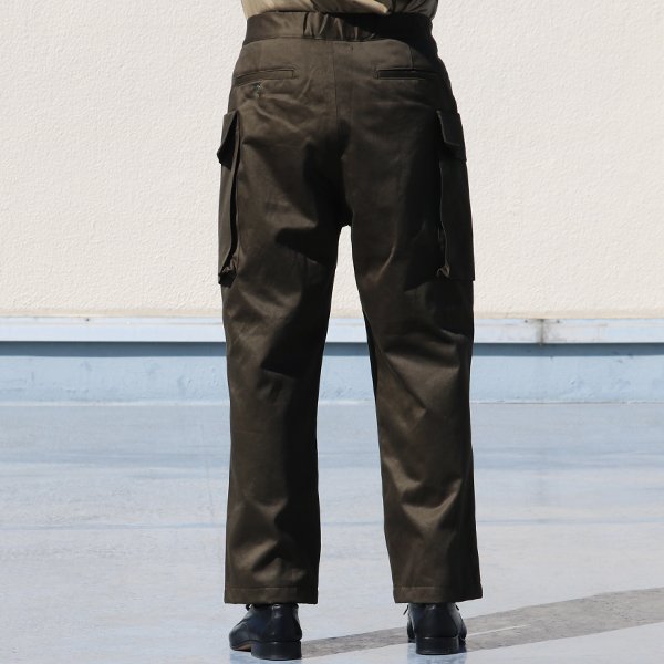 画像13: 30/2ウエポン M-44  ビッグカーゴ ベルト付 2タックワイドイージーパンツ【MADE IN JAPAN】『日本製』/ Upscape Audience