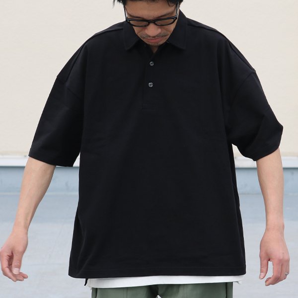 画像15: VORTEX 8オンス(MVS天竺) サイドスリット ボクシーAラインポロシャツ【MADE IN JAPAN】『日本製』/ Upscape Audience