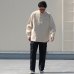 画像7: 綿麻ビンテージソフトキャンバス コックオーバー ボクシーシャツ【MADE IN JAPAN】『日本製』/ Upscape Audience