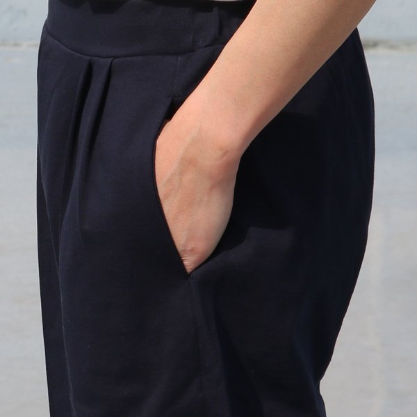 画像20: ヘビーウェイト プレーティング天竺（11オンス）2タック センタープリーツ イージーパンツ【MADE IN JAPAN】『日本製』【送料無料】/ Upscape Audience