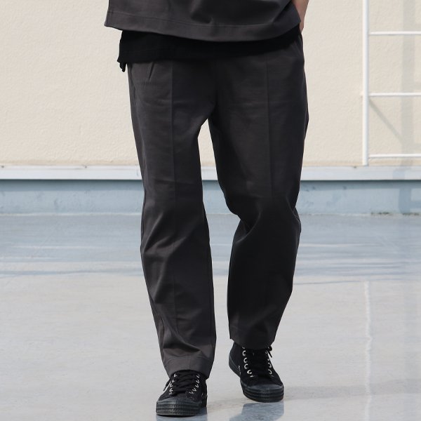 画像13: ヘビーウェイト プレーティング天竺（11オンス）2タック センタープリーツ イージーパンツ【MADE IN JAPAN】『日本製』【送料無料】/ Upscape Audience