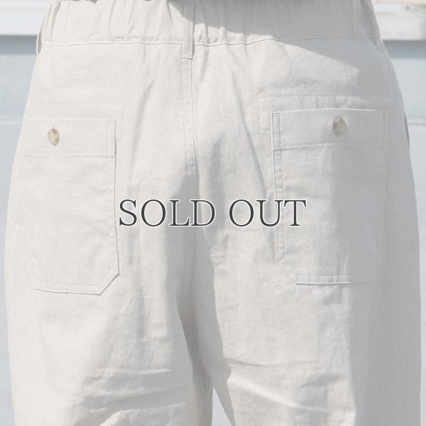 画像19: 綿麻ビンテージソフトキャンバス ベイカー ワイドイージーパンツ【MADE IN JAPAN】『日本製』【送料無料】 / Upscape Audience