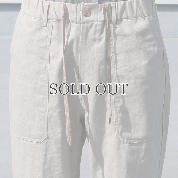 画像18: 綿麻ビンテージソフトキャンバス ベイカー ワイドイージーパンツ【MADE IN JAPAN】『日本製』【送料無料】 / Upscape Audience