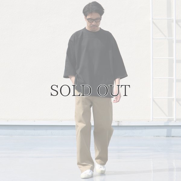 画像15: ヘビーウェイト プレーティング天竺（11オンス）フットボール 3/4スリーブ Tシャツ【MADE IN JAPAN】『日本製』/ Upscape Audience