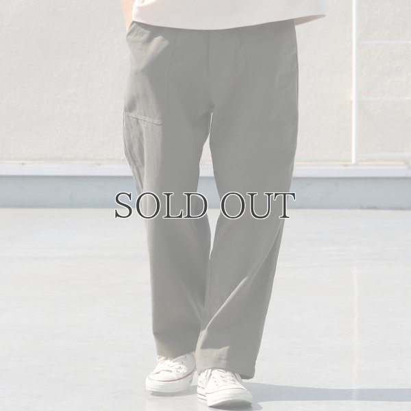 画像10: 綿麻ビンテージソフトキャンバス ベイカー ワイドイージーパンツ【MADE IN JAPAN】『日本製』【送料無料】 / Upscape Audience