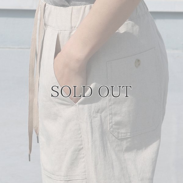 画像20: 綿麻ビンテージソフトキャンバス ベイカー ワイドイージーパンツ【MADE IN JAPAN】『日本製』【送料無料】 / Upscape Audience