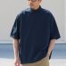 画像11: VORTEX 8オンス（MVS天竺）モックネック バルーン ハーフスリーブ Tシャツ【MADE IN JAPAN】『日本製』/ Upscape Audience