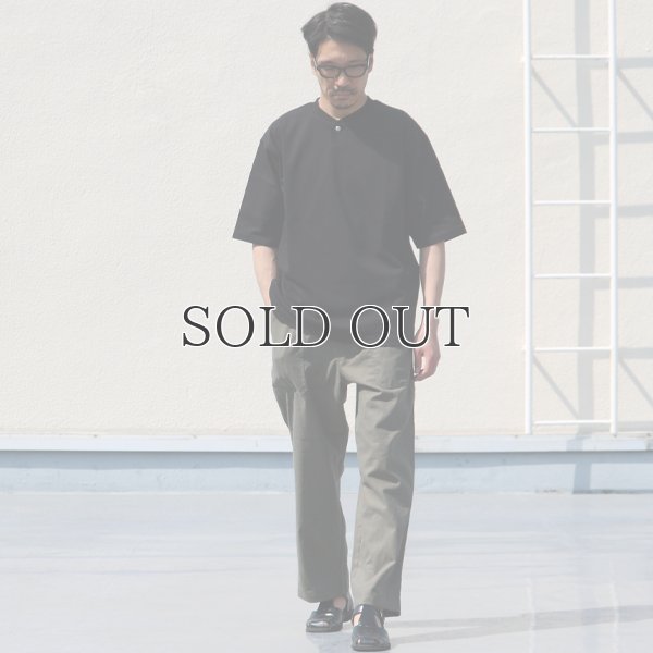 画像13: VORTEX8オンス（MVS天竺）コンチョボタンヘンリー ハーフスリーブ テーパードTシャツ【MADE IN JAPAN】『日本製』/ Upscape Audience