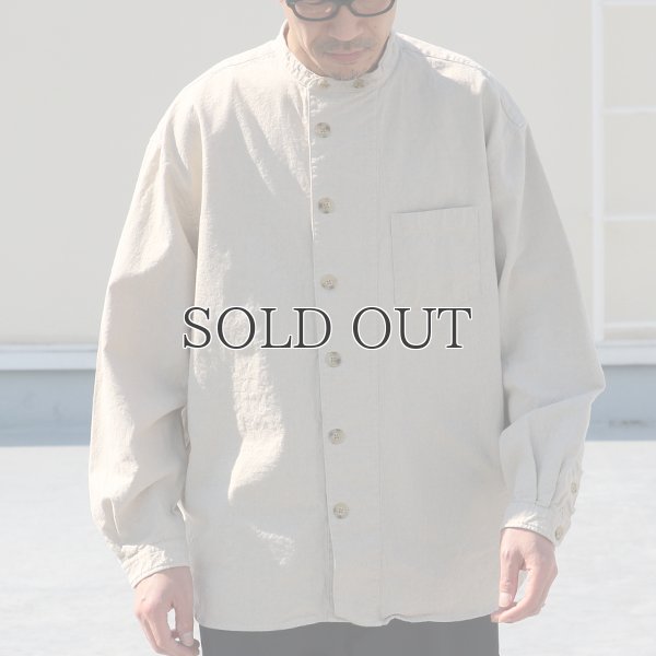 画像3: 綿麻ビンテージソフトキャンバス ボクシーシェフコート【MADE IN JAPAN】『日本製』【送料無料】/ Upscape Audience