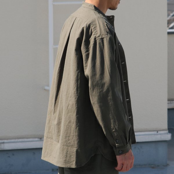 画像5: 綿麻ビンテージソフトキャンバス ボクシーシェフコート【MADE IN JAPAN】『日本製』【送料無料】/ Upscape Audience