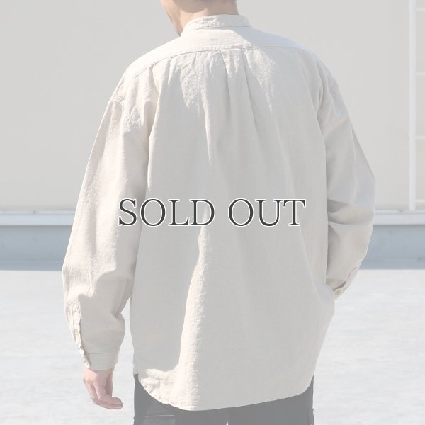 画像6: 綿麻ビンテージソフトキャンバス ボクシーシェフコート【MADE IN JAPAN】『日本製』【送料無料】/ Upscape Audience