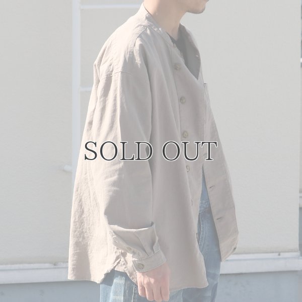 画像5: 綿麻ビンテージソフトキャンバス ボクシーシェフコート【MADE IN JAPAN】『日本製』【送料無料】/ Upscape Audience