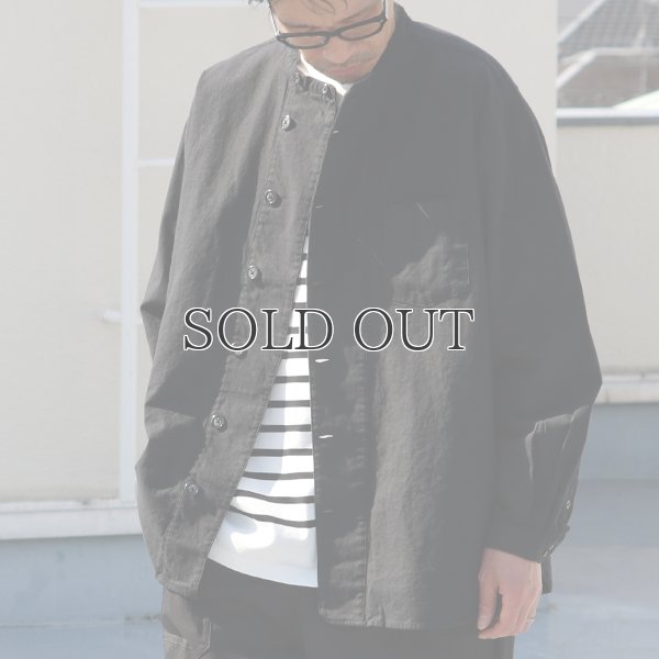 画像3: 綿麻ビンテージソフトキャンバス ボクシーシェフコート【MADE IN JAPAN】『日本製』【送料無料】/ Upscape Audience