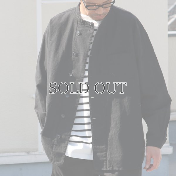画像9: 綿麻ビンテージソフトキャンバス ボクシーシェフコート【MADE IN JAPAN】『日本製』【送料無料】/ Upscape Audience