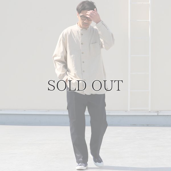 画像7: 綿麻ビンテージソフトキャンバス ボクシーシェフコート【MADE IN JAPAN】『日本製』【送料無料】/ Upscape Audience