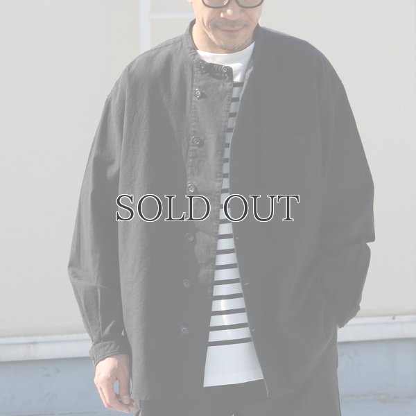 画像4: 綿麻ビンテージソフトキャンバス ボクシーシェフコート【MADE IN JAPAN】『日本製』【送料無料】/ Upscape Audience