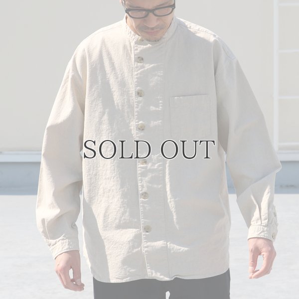 画像4: 綿麻ビンテージソフトキャンバス ボクシーシェフコート【MADE IN JAPAN】『日本製』【送料無料】/ Upscape Audience