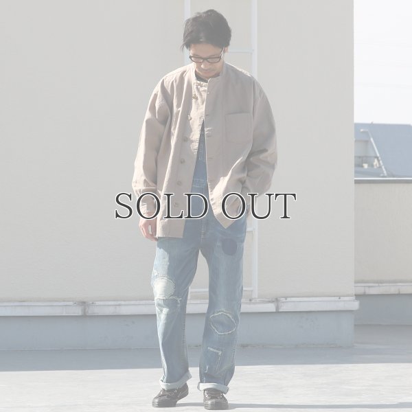 画像7: 綿麻ビンテージソフトキャンバス ボクシーシェフコート【MADE IN JAPAN】『日本製』【送料無料】/ Upscape Audience