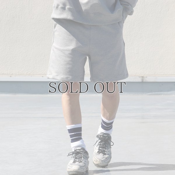 画像2: 「尾州」16オンス ハードコンパクト ヘビー裏毛 トレーニング スウェットショーツ【MADE IN JAPAN】『日本製』 / Upscape Audience