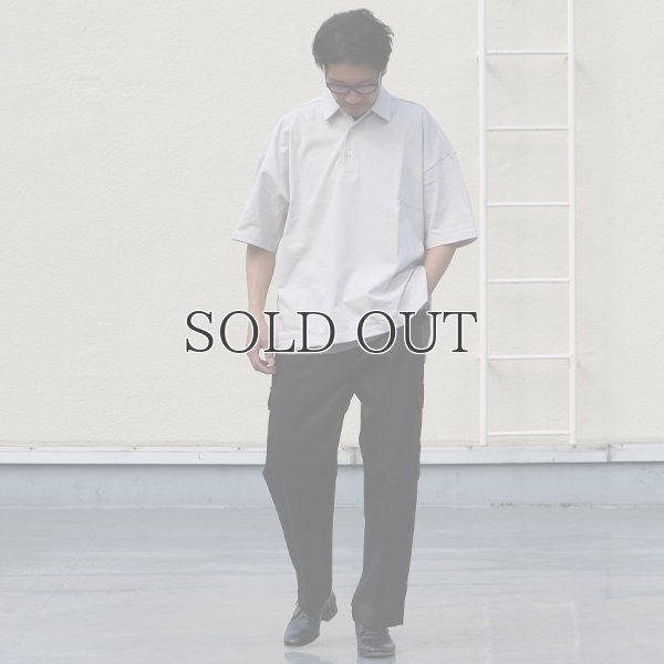 画像5: VORTEX 8オンス(MVS天竺) サイドスリット ボクシーAラインポロシャツ【MADE IN JAPAN】『日本製』/ Upscape Audience