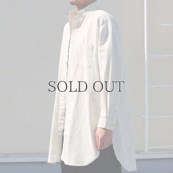 画像9: 綿麻ビンテージソフトキャンバス Aライン ローマシャツコート【MADE IN JAPAN】『日本製』【送料無料】/ Upscape Audience