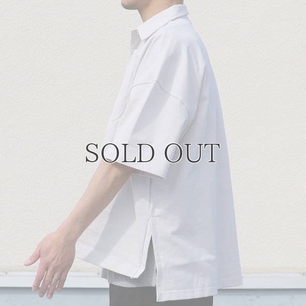 画像9: VORTEX 8オンス(MVS天竺) サイドスリット ボクシーAラインポロシャツ【MADE IN JAPAN】『日本製』/ Upscape Audience