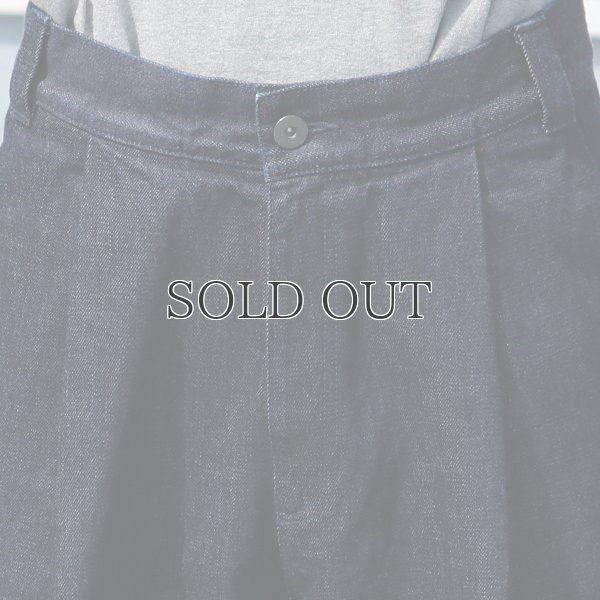 画像15: 赤耳（セルヴィッチ）インディゴデニム 1タックワイドパンツ 【MADE IN JAPAN】『日本製』【送料無料】/ Upscape Audience