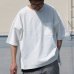 画像3: VORTEX 8オンス（MVS天竺）サイドスリット ハーフスリーブ ボクシーTee【MADE IN JAPAN】『日本製』/ Upscape Audience