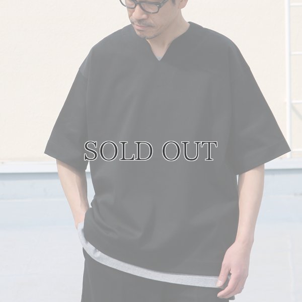 画像4: ヘビーウェイト プレーティング天竺(11オンス)キーネック ハーフスリーブ Tシャツ【MADE IN JAPAN】『日本製』/ Upscape Audience