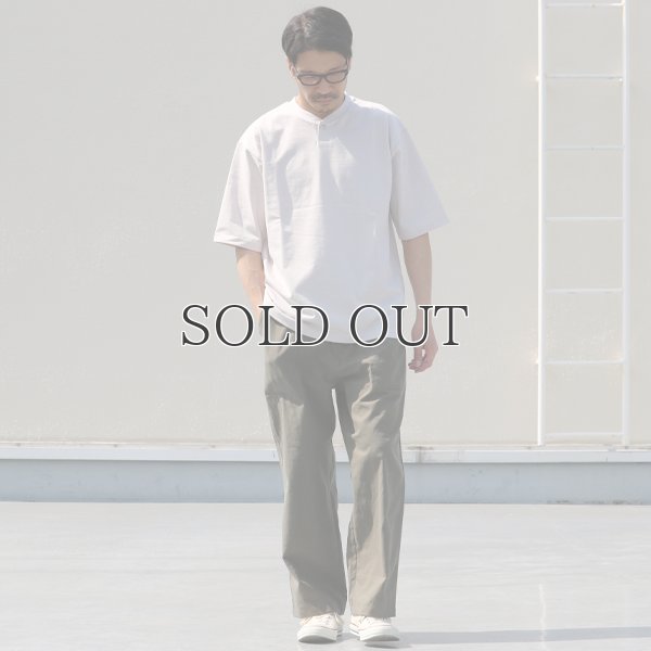 画像7: VORTEX8オンス（MVS天竺）コンチョボタンヘンリー ハーフスリーブ テーパードTシャツ【MADE IN JAPAN】『日本製』/ Upscape Audience