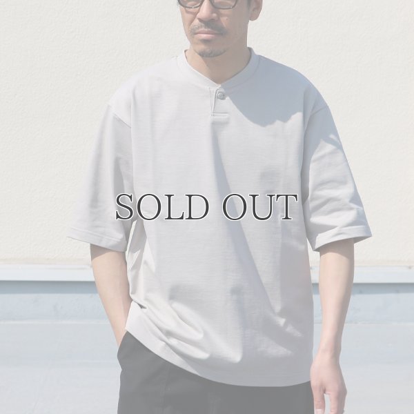 画像4: VORTEX8オンス（MVS天竺）コンチョボタンヘンリー ハーフスリーブ テーパードTシャツ【MADE IN JAPAN】『日本製』/ Upscape Audience