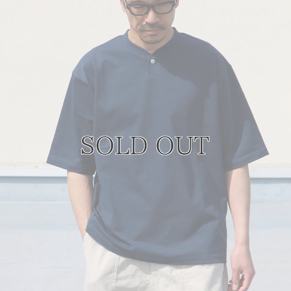 画像4: VORTEX8オンス(MVS天竺)コンチョボタンヘンリー ハーフスリーブ テーパードTシャツ【MADE IN JAPAN】『日本製』/ Upscape Audience