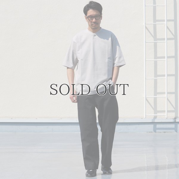 画像8: VORTEX8オンス（MVS天竺）コンチョボタンヘンリー ハーフスリーブ テーパードTシャツ【MADE IN JAPAN】『日本製』/ Upscape Audience