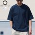 画像1: VORTEX8オンス（MVS天竺）コンチョボタンヘンリー ハーフスリーブ テーパードTシャツ【MADE IN JAPAN】『日本製』/ Upscape Audience (1)