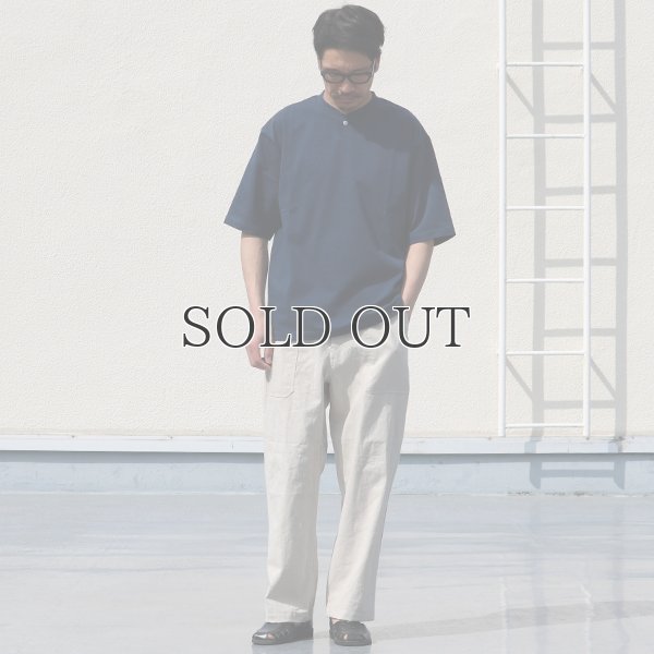 画像6: VORTEX8オンス(MVS天竺)コンチョボタンヘンリー ハーフスリーブ テーパードTシャツ【MADE IN JAPAN】『日本製』/ Upscape Audience