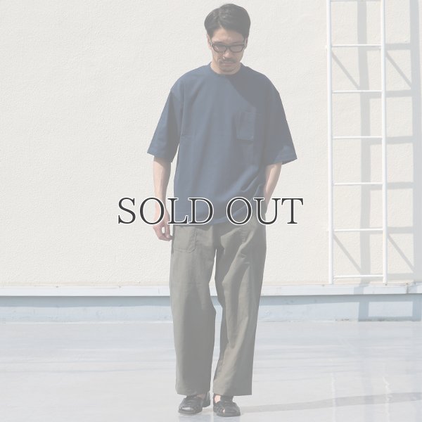 画像7: VORTEX8オンス（MVS天竺）グラスポケ付き クルーネック ハーフスリーブ テーパードTシャツ【MADE IN JAPAN】『日本製』/ Upscape Audience