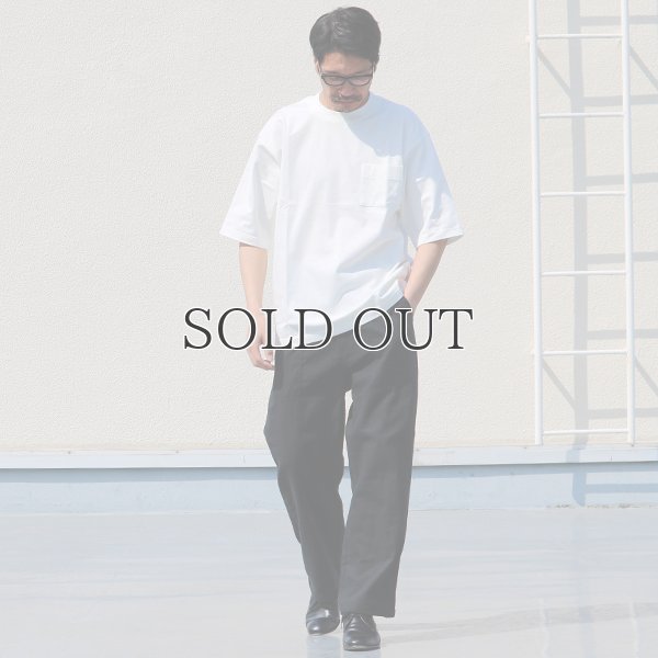 画像8: VORTEX8オンス(MVS天竺)グラスポケ付き クルーネック ハーフスリーブ テーパードTシャツ【MADE IN JAPAN】『日本製』/ Upscape Audience