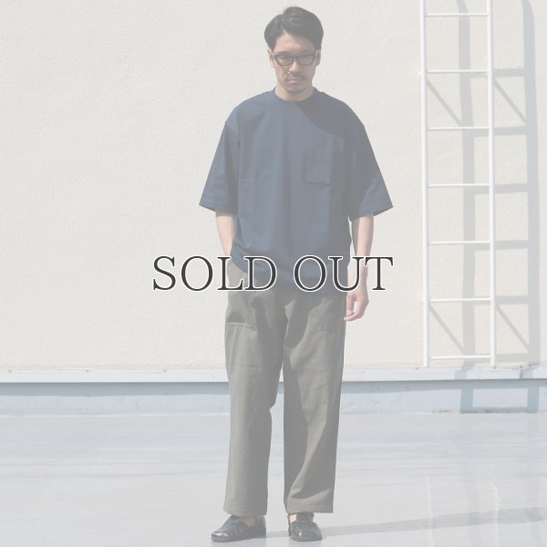 画像8: VORTEX8オンス（MVS天竺）グラスポケ付き クルーネック ハーフスリーブ テーパードTシャツ【MADE IN JAPAN】『日本製』/ Upscape Audience