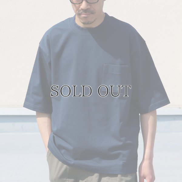 画像3: VORTEX8オンス（MVS天竺）グラスポケ付き クルーネック ハーフスリーブ テーパードTシャツ【MADE IN JAPAN】『日本製』/ Upscape Audience