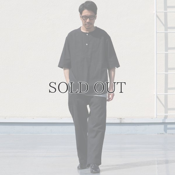 画像7: 綿麻ビンテージソフトキャンバス スリーピング ハーフスリーブ シャツ【MADE IN JAPAN】『日本製』/ Upscape Audience