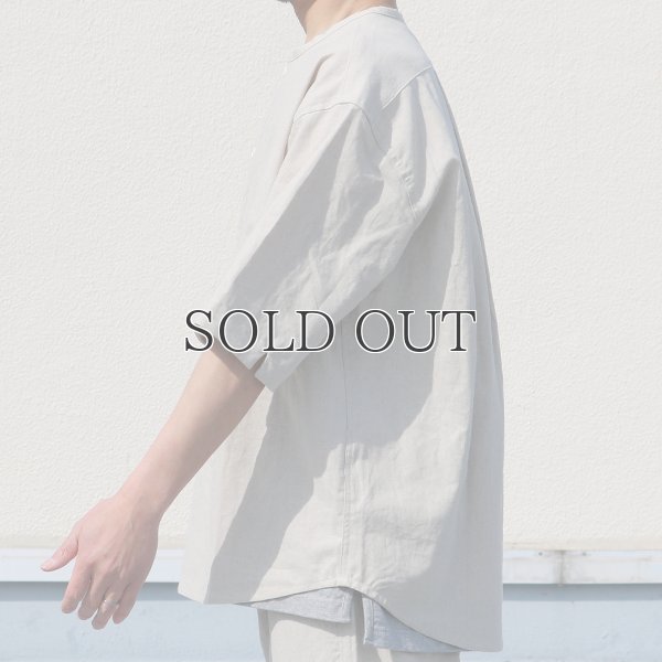 画像10: 綿麻ビンテージソフトキャンバス スリーピング ハーフスリーブ シャツ【MADE IN JAPAN】『日本製』/ Upscape Audience