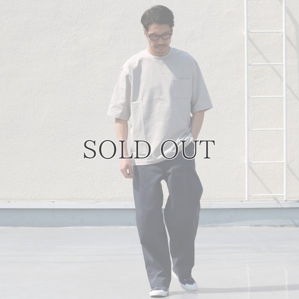 画像7: VORTEX8オンス（MVS天竺）グラスポケ付き クルーネック ハーフスリーブ テーパードTシャツ【MADE IN JAPAN】『日本製』/ Upscape Audience